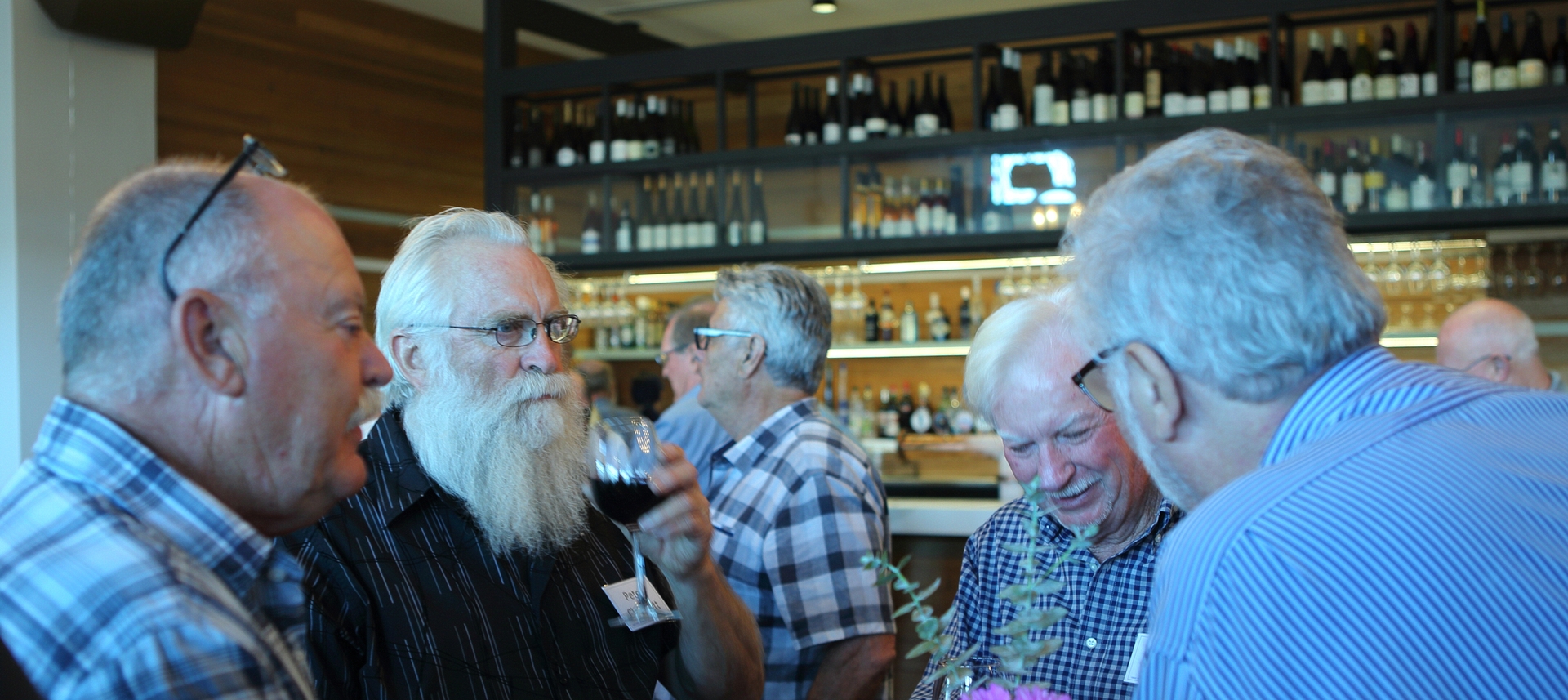 Grant Gibbings & Peter (Jed) Clampett  & Michael Cusack & Bob Leask