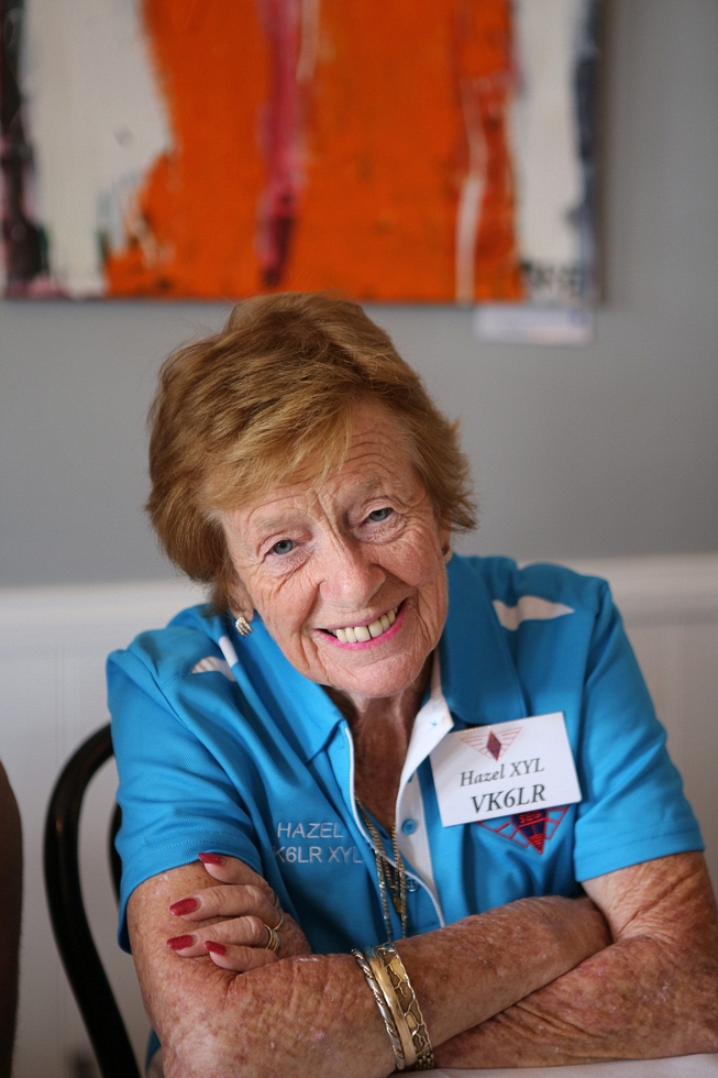 Hazel  -  XYL  VK6LR Lance