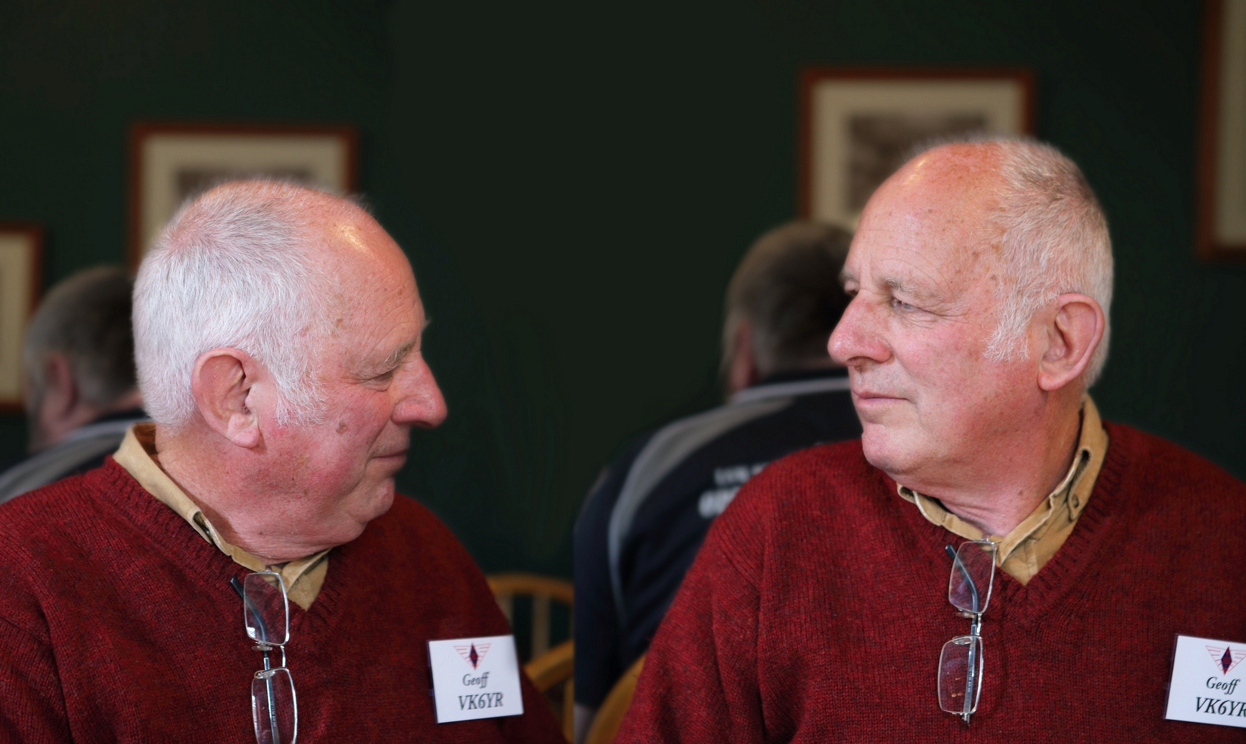 Geoff - VK6YR & close friend